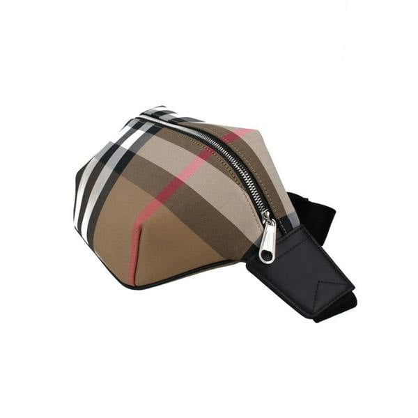 Burberry Sonny Check Bumbag - Taupe Brown