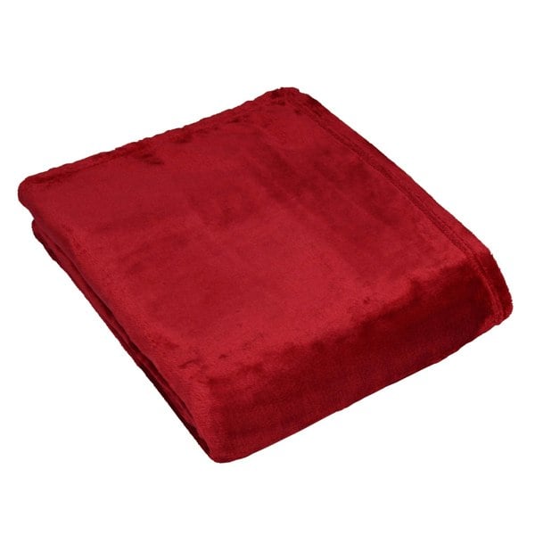 Furn Harlow Throw - Red