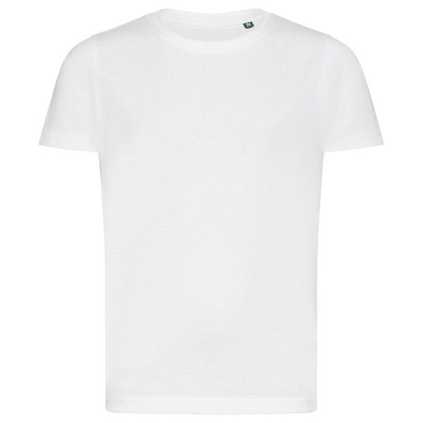 Ecologie Childrens/Kids Cascades Organic T-Shirt - Arctic White