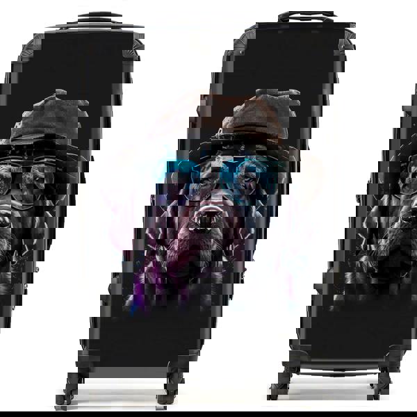 Warren Reed Labrador Retriever Dog Splashart Suitcase