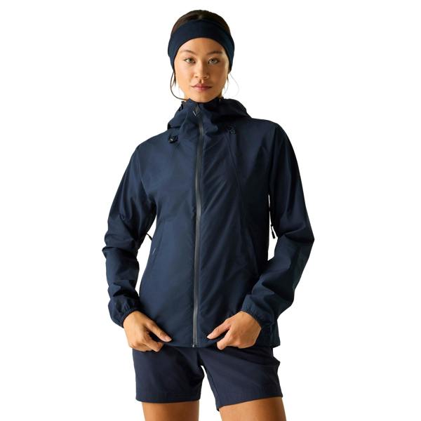 Dare 2B Womens/Ladies Breathe Easy Waterproof Jacket - Navy - 