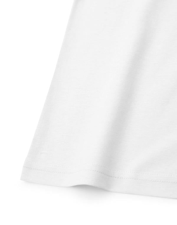 DC Comics Superman Mens White Colligate Logo Short Sleeved T-Shirt