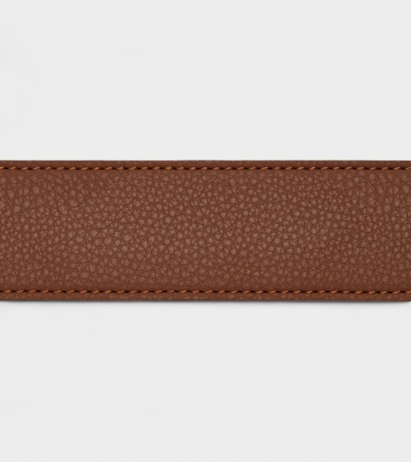 Votch Marley Vegan Bio-Based Bamboo Classic belt in brown