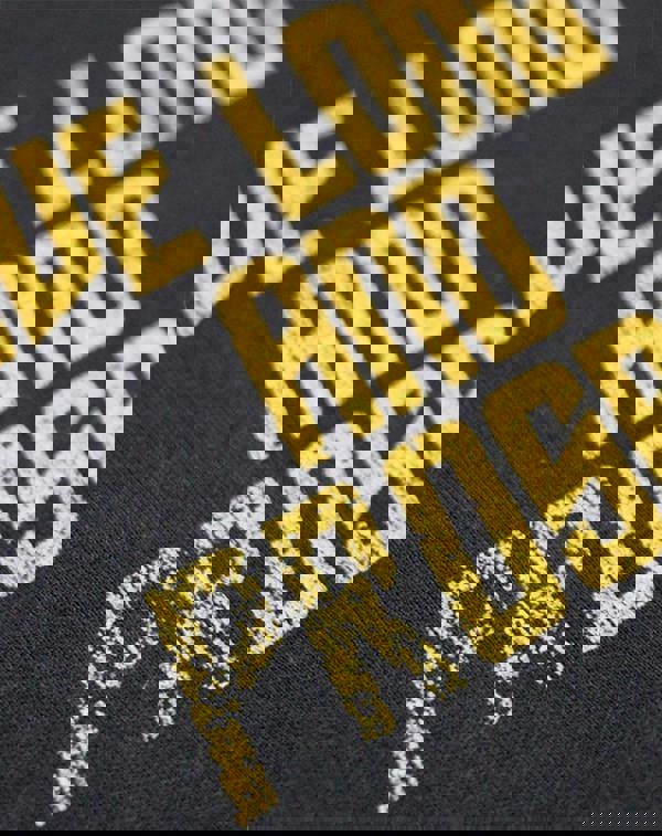 Junk Food Clothing Mens Black Vulcan Salute Graphic Print Short Sleeved T-Shirt