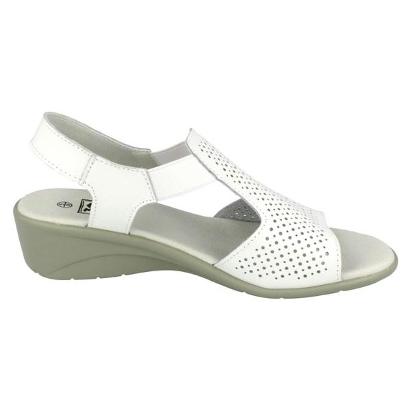 Down to Earth Ladies Down To Earth Casual Wedge Sandals F10879