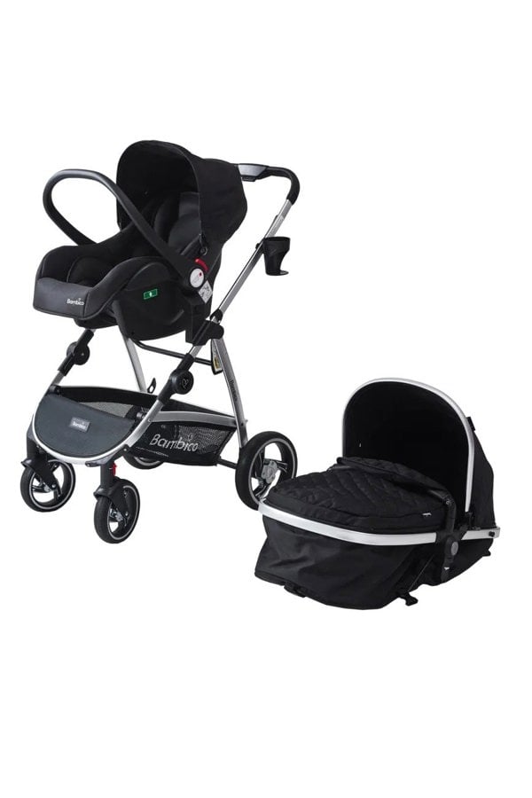 Groundlevel 3 in 1 Deluxe Pushchair Stroller