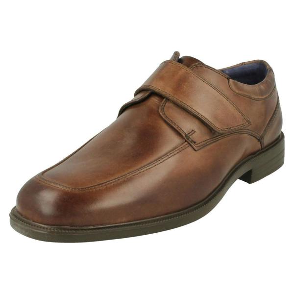 Padders Mens Padders Formal Hook & Loop Fastening Shoes Brent