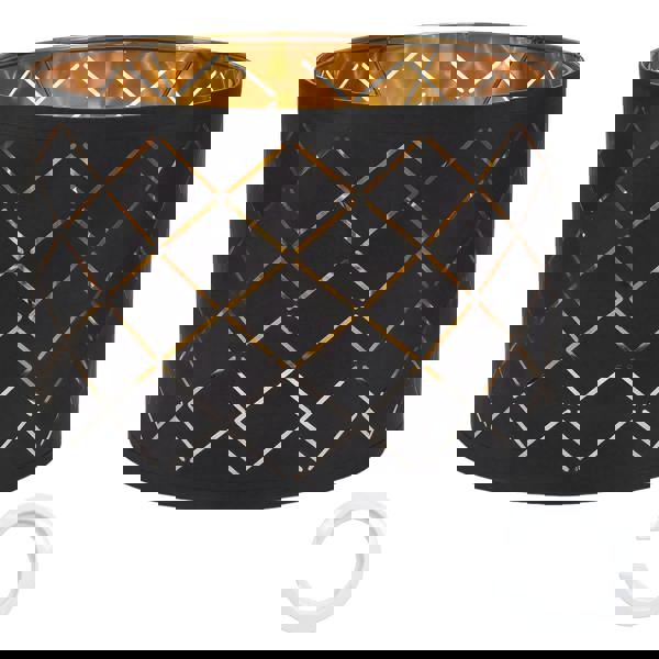 Emitto Ceiling Light Shade Easy Fit Pendant Lampshade Woven Metal Glass E27 B22