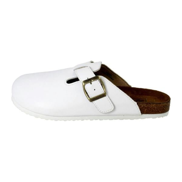 Down to Earth Ladies Down To Earth Buckle Detailed Slip On Mule Sandals F80591