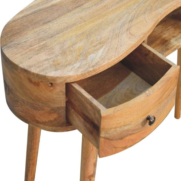 Artisan Furniture Oak-ish Wave Writing Desk
