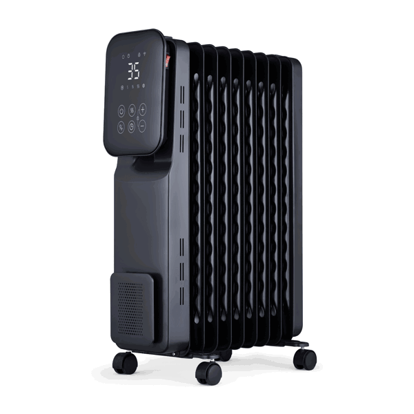 MYLEK Oil Filled Digital WiFi Smart App Enabled Heater - 3 Heat Settings & 24-Hour Timer 2000w