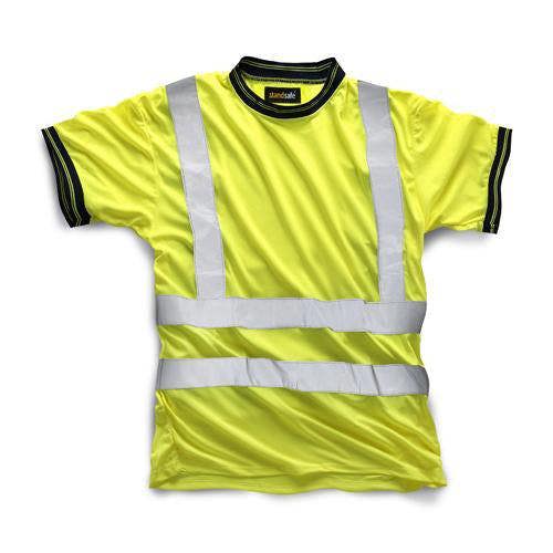 Hi Vis HV007 Short Sleeve Crew Neck T-Shirt