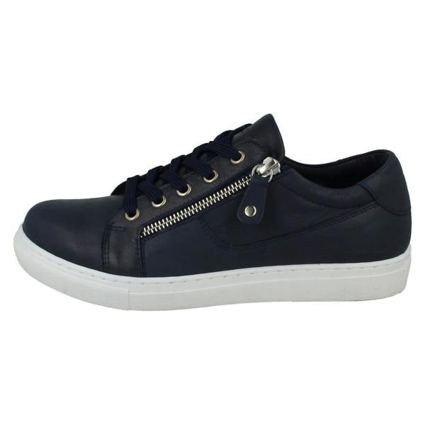Padders Ladies Padders Casual Soft Leather Trainers Arora