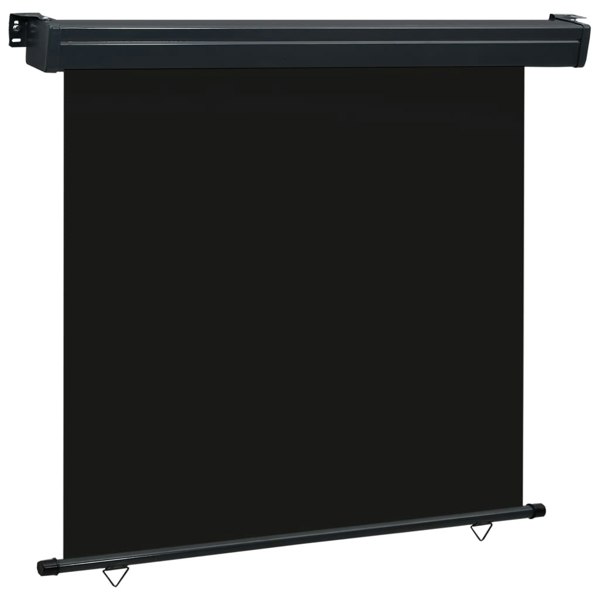 Berkfield Balcony Side Awning 170x250 cm Black