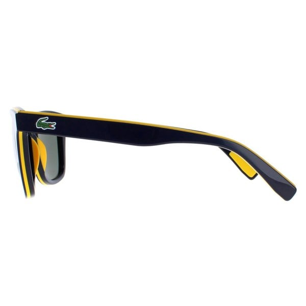 Lacoste Sunglasses L781SP 414 Blue Yellow Blue Grey Green Polarized