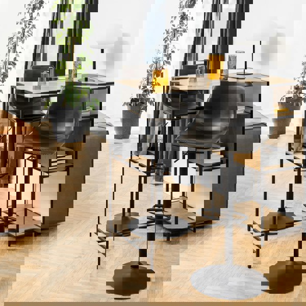 Furniture To Go I_Oregon Bar Stool in Black