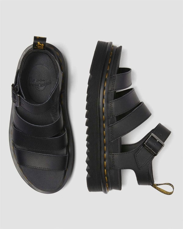 Dr. Martens Blaire Athena Leather Women's Black Sandals