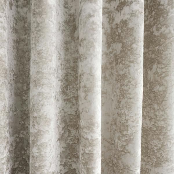 Catherine Lansfield Crushed Velvet Eyelet Curtains