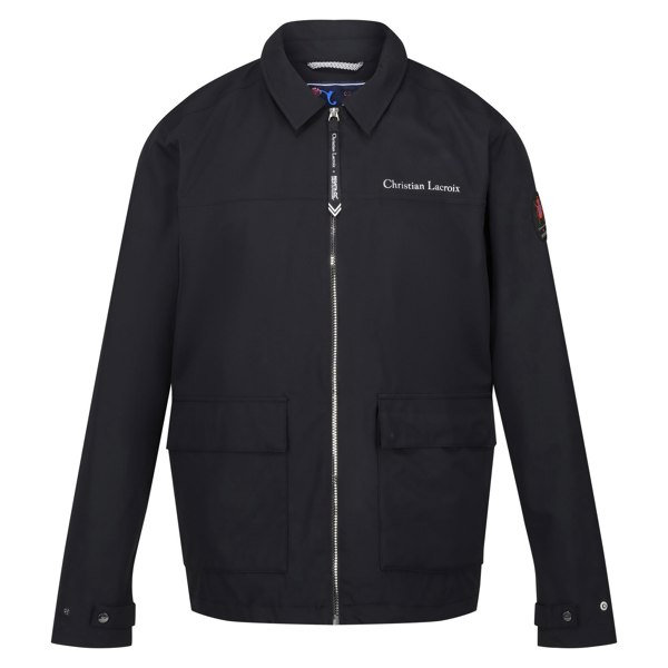 Regatta Mens Christian Lacroix Ramatuelle Waterproof Jacket - Black