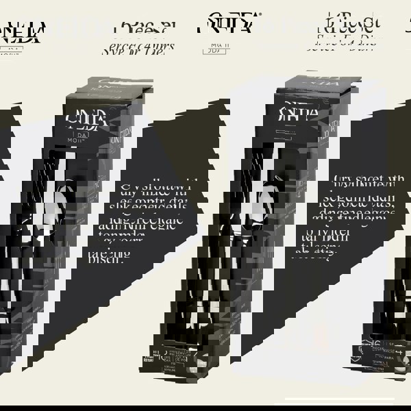 ONEIDA Moda II 16 Pieces Cutlery Set - Stainless Steel - 4 Person Place Setting