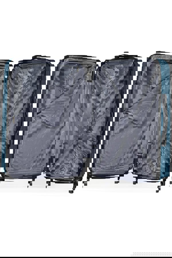 Pierre Cardin Harley Ultra Strong ABS Luggage Hard Sided Travel Suitcase 4 Wheels