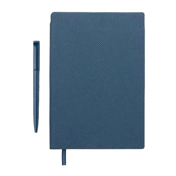 MidOcean Nota A5 Notebook with Pen - French Navy - 