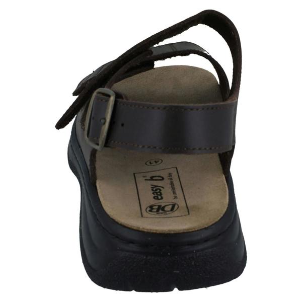 DB Shoes Mens DB Shoes Casual Wide Sandals With Adjustable Straps Alfie