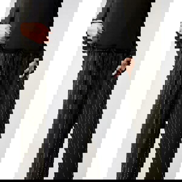 Blue Vanilla Sparkle Wide Leg Trousers