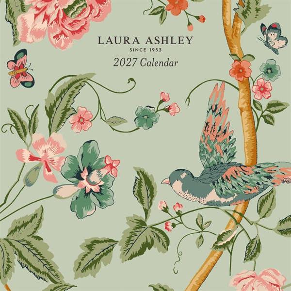Fashion Laura Ashley Calendar 2027, Wall Calendars, Month To View, Art, Gift