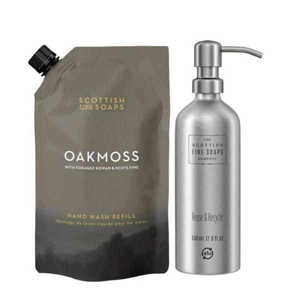 Scottish Fine Soaps Oakmoss Hand Wash Duo