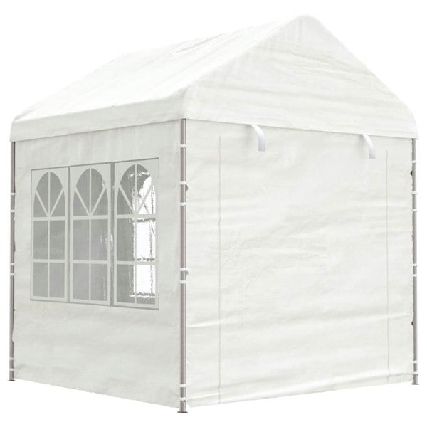 Berkfield Gazebo with Roof White 2.28x2.23x2.69 m Polyethylene