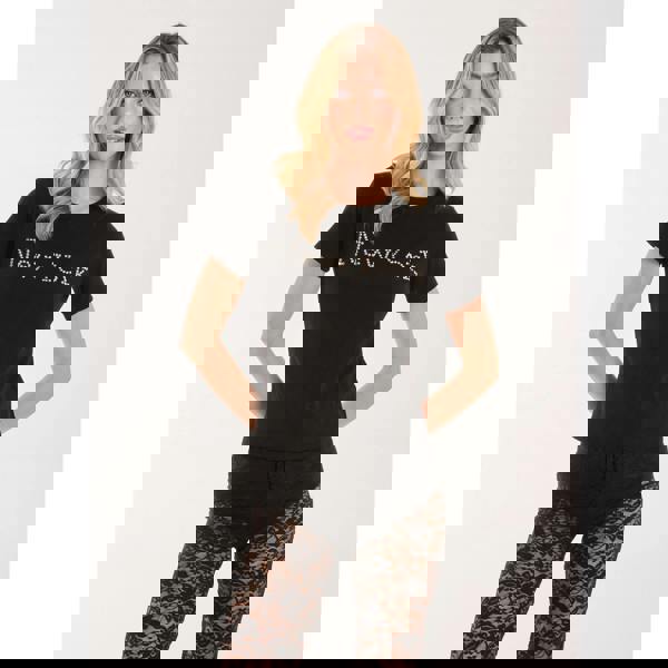 Pink Vanilla New York Diamante T- Shirt