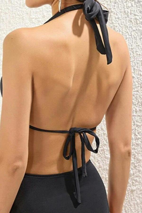 WOVCOR Accessory Triangle Covered Bikini Top
