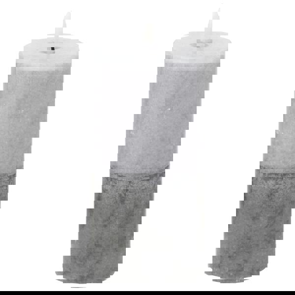 Hill Interiors Luxe Collection Dipped Natural Glow Electric Candle - Grey - 