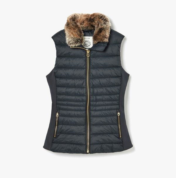 Joules BECKLEY Womens Gilet Dark Navy