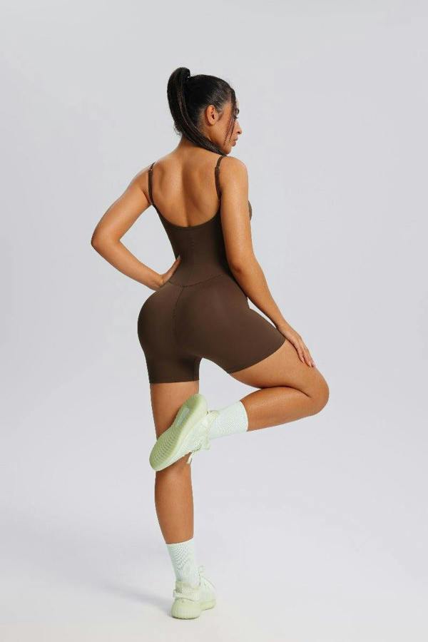 Anniou Adjustable Sling Yoga Bodysuit