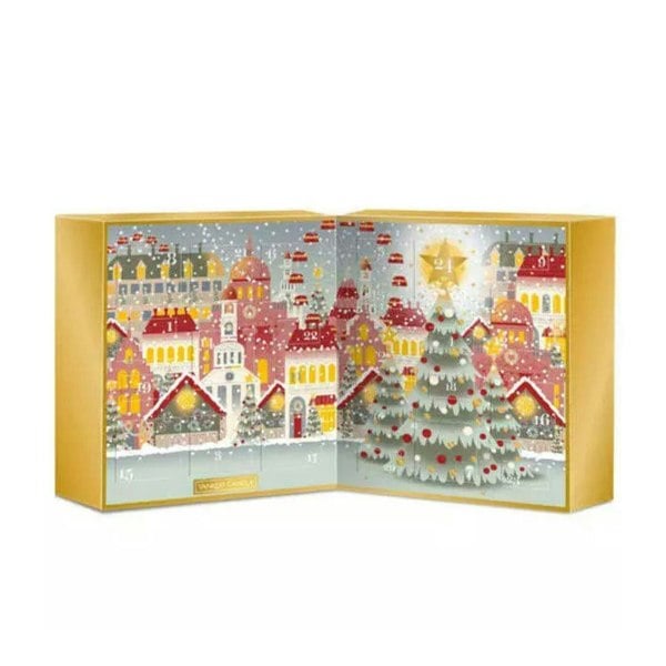 Yankee Candle Advent Calendar Book 24 Candles Festive Fragrances