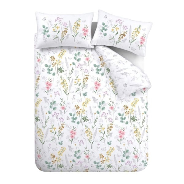 Catherine Lansfield Emilia White Duvet Cover Set
