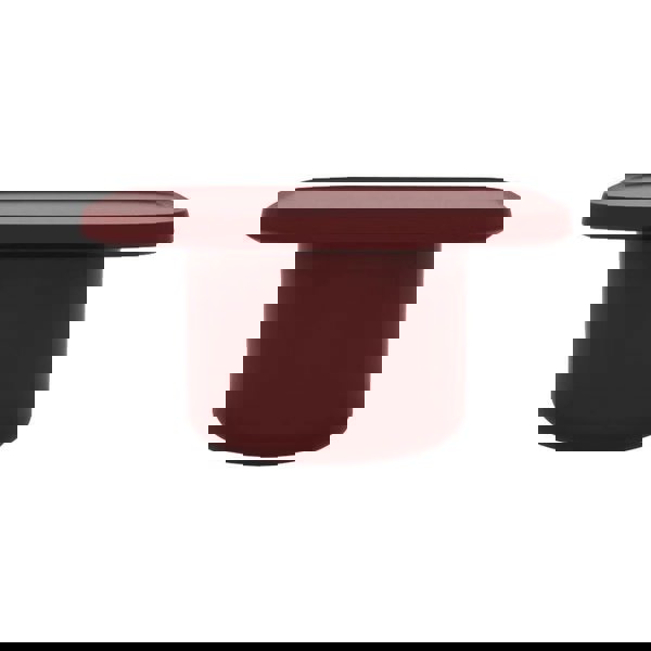 Penn Side Table, Black/ Red-Weilai Concept-Short-Red-Weilai Concept