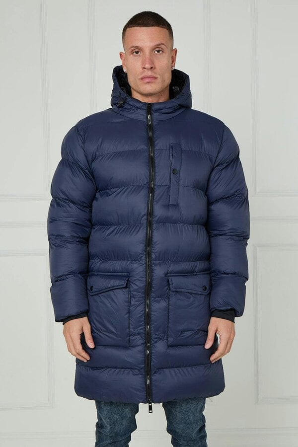 Men’s Longline Puffer Coat