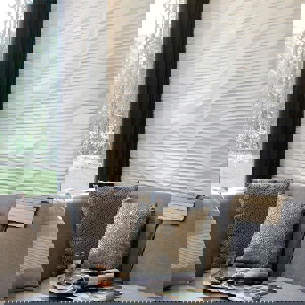 W3DP0017 - GA-WA24 Valeria Eco Friendly 3D Wall Panels Decorative Tiles - 50x50 cm - 12 Boards (for 3 sqm2)