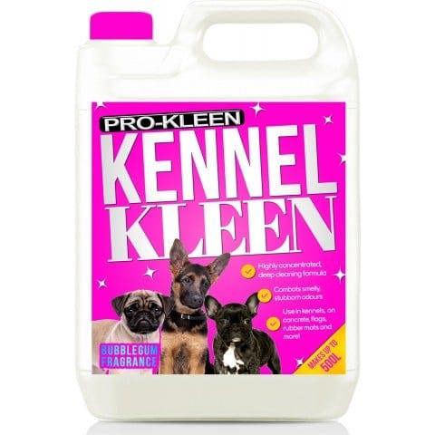 ProKleen Pro-kleen Kennel Kleen - Disinfectant, Cleaner, Sanitiser & Deodoriser - Concentrated Formula Kennel Cleaner 5L Bubblegum