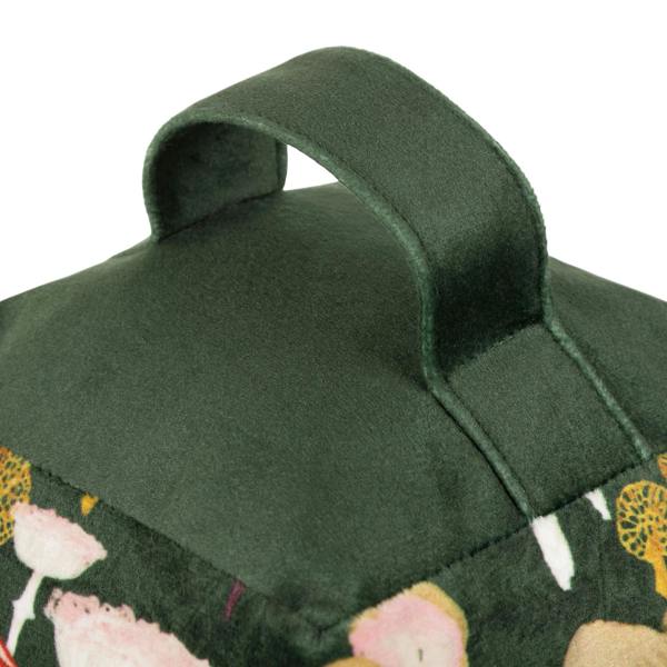 Furn Amanita Abstract Mushrooms Doorstop - Green - 