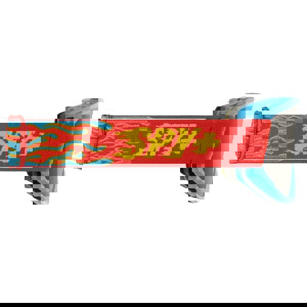 Spy CRUSHER ELITE JR ECO - Red Line with Bronze Silver Mirror Lens