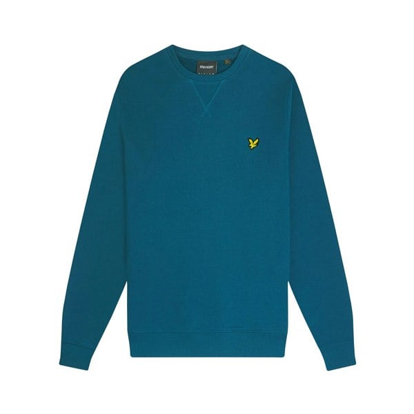 Lyle & Scott Mens Crew Neck Long-Sleeved Sweatshirt - Apres Navy