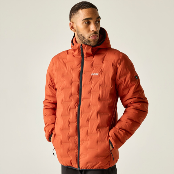 Regatta Mens Astrel Padded Jacket - Rooibos Tea