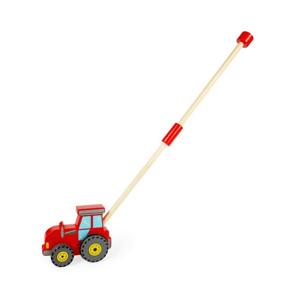 Bigjigs Toys Tractor Push Along