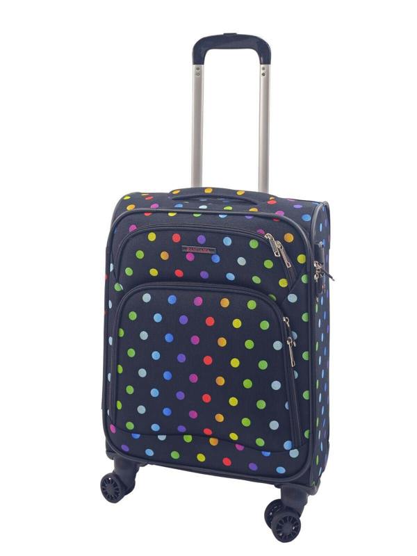 Eagle Luggage Soft Shell Cabin Suitcase 55 x 37 x 20 cm Lightweight Luggage Suitable for Easyjet, Ryanair