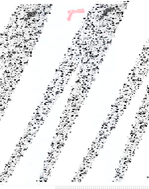 Disney Womens Black Cruella De Vil T-Shirt and Lounge Pants