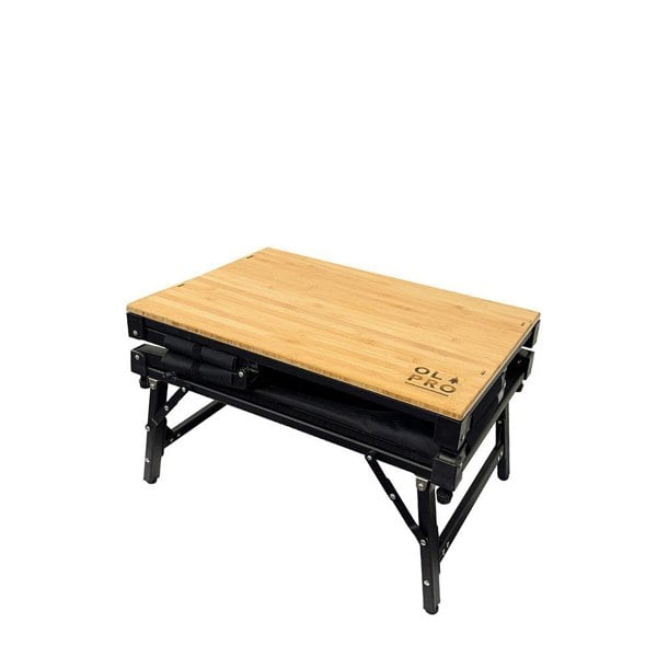 Bamboo 3 in 1 Folding Table/Storage Camping Cupboard OLPRO